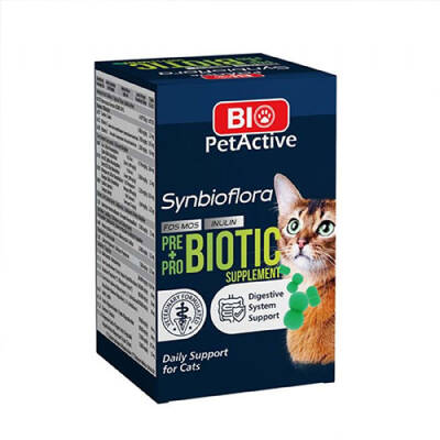 Bio PetActive Synbioflora Probiyotik Kedi Tableti 60 Adet 30 Gr - 1