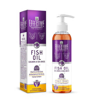 Delibon Effective Kedi ve Köpek Somon Yağı 250 ml - 1