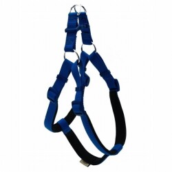 Doggie Konfor Ronin Dokuma Köpek Göğüs Tasması Royalblue 2x55-65 Cm
