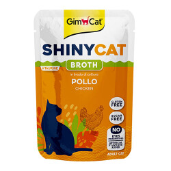 GimCat Shinycat Sos İçinde Tavuklu Yetişkin Kedi Konservesi 70 Gr