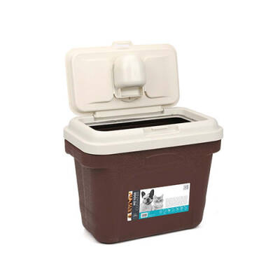 M-Pets Container Mama Saklama Kovası 11,8 Kg Kahverengi - 1