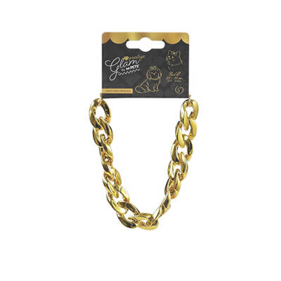 M-Pets Glam Prestige Gold Chain Köpek Kolyesi Small 33-39 Cm - 1