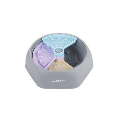 M-Pets Level Up Ayarlanabilir Köpek Yavaş Beslenme Mama Kabı Medium 29,8x29,8x8,6 Cm - 2