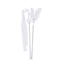 M-Pets Mooncat Olta Kedi Oyuncağı Beyaz 2'li 40 Cm - 3