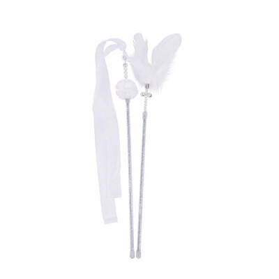 M-Pets Mooncat Olta Kedi Oyuncağı Beyaz 2'li 40 Cm - 3