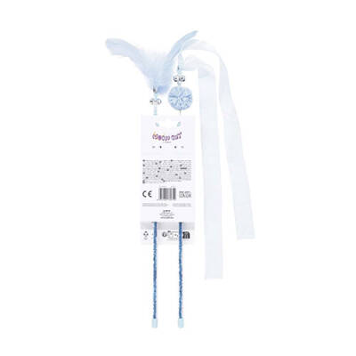 M-Pets Mooncat Olta Kedi Oyuncağı Mavi 2'li 40 Cm - 2