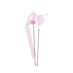 M-Pets Mooncat Olta Kedi Oyuncağı Pembe 2'li 40 Cm - 3