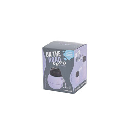 M-Pets On The Road Lavanta Moru Katlanabilir Köpek Seyahat Suluğu 200-550 ml