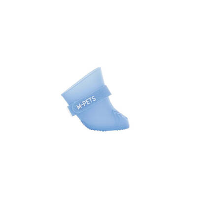 M-Pets Rainy Day Köpek Ayakkabısı Mavi Small 3x4 Cm - 3