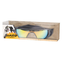 M-Pets Sunny Sunbather Köpek Gözlüğü Siyah 15,2x4,9 Cm