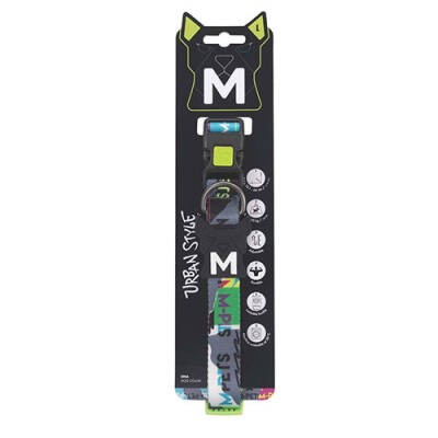 M-Pets Urban Style Dna Köpek Boyun Tasması Large 38,1x66 Cm - 1