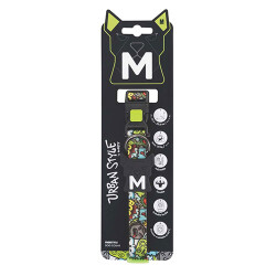M-Pets Urban Style Freestyle Köpek Boyun Tasması Multicolor Medium 30,5x50,8 Cm
