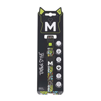 M-Pets Urban Style Freestyle Köpek Boyun Tasması Multicolor Small 22,9x35,6 Cm - 1