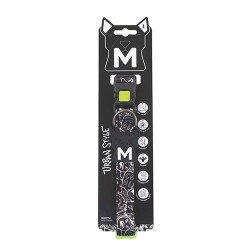 M-Pets Urban Style Freestyle Köpek Boyun Tasması Siyaz Beyaz Large 38,1x66 Cm