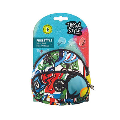 M-Pets Urban Style Freestyle Köpek Ödül Taşıma Çantası 14x14x2 Cm - 1