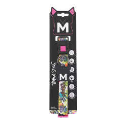 M-Pets Urban Style Graffiti Köpek Boyun Tasması Large 38,1x66 Cm
