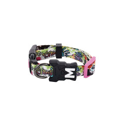 M-Pets Urban Style Graffiti Köpek Boyun Tasması Large 38,1x66 Cm - 3