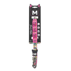 M-Pets Urban Style Graffti Köpekler İçin Şok Emici Gezdirme Kayışı Medium 2x120 Cm