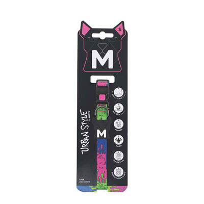 M-Pets Urban Style Lava Köpek Boyun Tasması Small 22,9x35,6 Cm - 1