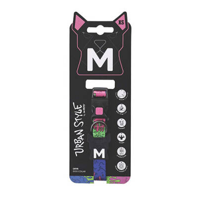 M-Pets Urban Style Lava Köpek Boyun Tasması XSmall 15,2-25,4 Cm - 1