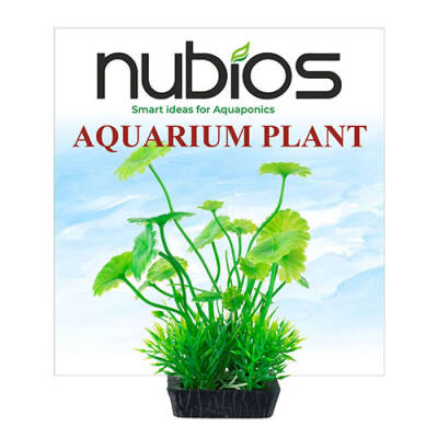 Nubios Plastik Bitki Kare Tabanlı Tekli Karton 10 Cm - 1