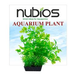 Nubios Plastik Bitki Kare Tabanlı Tekli Karton 10 Cm