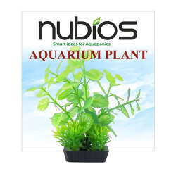 Nubios Plastik Bitki Kare Tabanlı Tekli Karton 10 Cm
