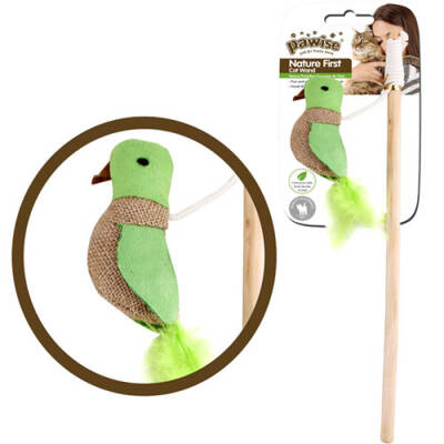 Pawise Nature First Kedi Oltası Kuş - 1