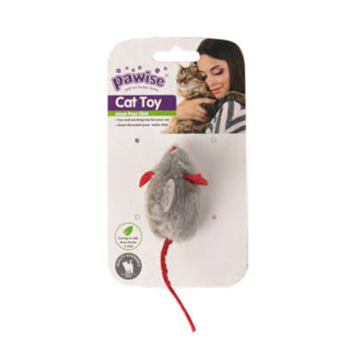 Pawise Sesli Fare Kedi Oyuncağı 7 Cm - 1