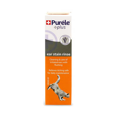 Purele Ear Stain Kedi ve Köpek Kulak Temizleme Solüsyonu 50 ml - 3