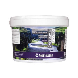 Reeflowers Iceland Black Sand Akvaryum Kumu 3-5 Mm 7 Kg