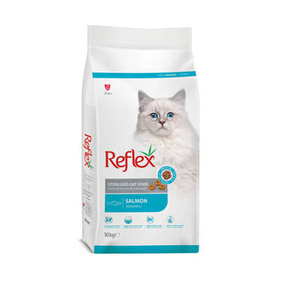 Reflex Sterilised Somonlu ve Pirinçli Kısırlaştırılmış Kedi Maması 10 Kg - 1
